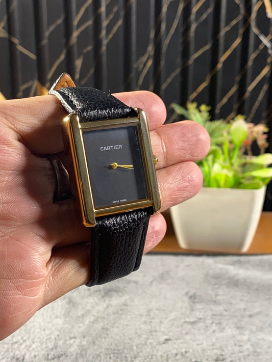 Ravven Square Vintage Quartz Watch – Linear Edition