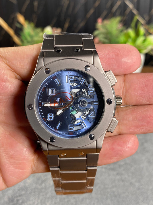Hublot Inspired Big Bang Semi-Skeleton Luxury Watch – Ravven Premium
