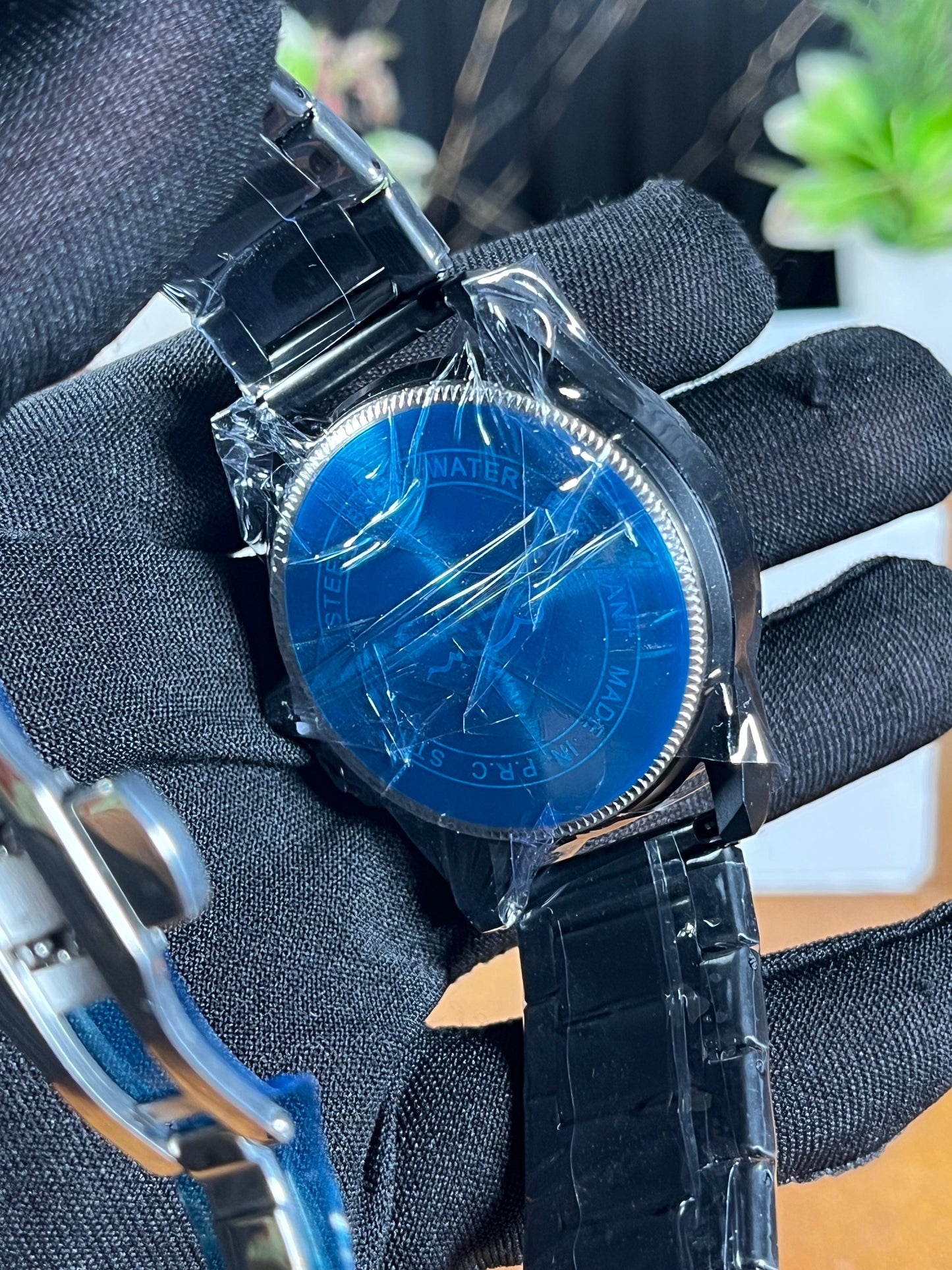 Sabr Aura Magnetic Ball Timepiece – Completely Matte Black