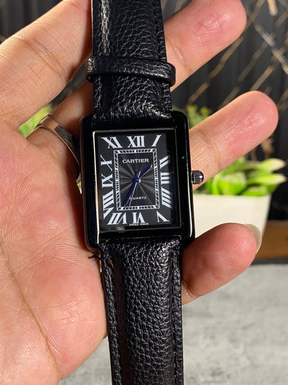Ravven Square Vintage Quartz Watch – Linear Edition