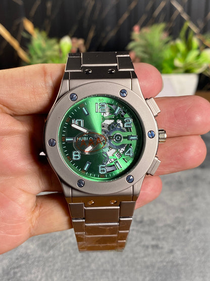 Hublot Inspired Big Bang Semi-Skeleton Luxury Watch – Ravven Premium