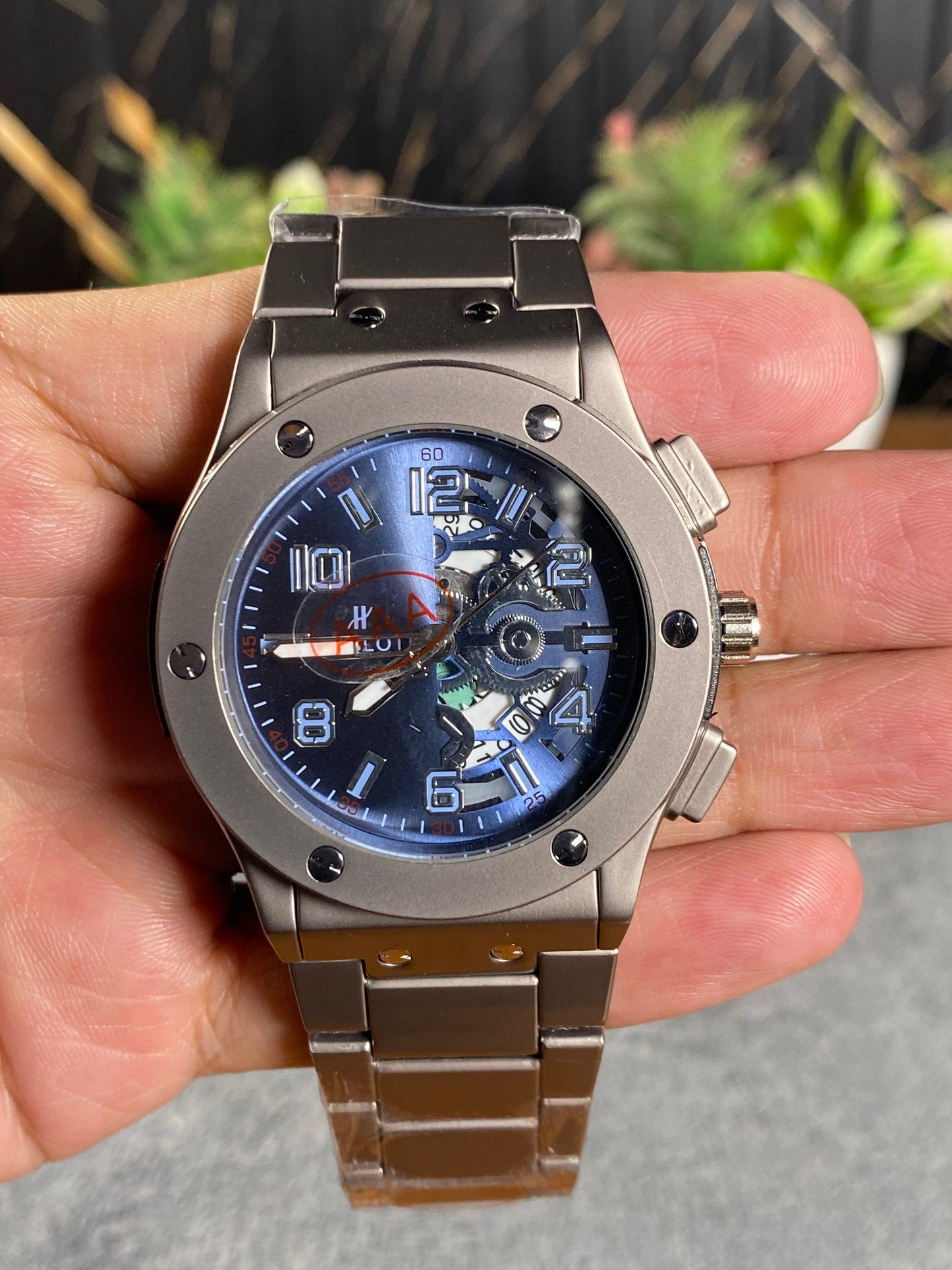 Hublot Inspired Big Bang Semi-Skeleton Luxury Watch – Ravven Premium